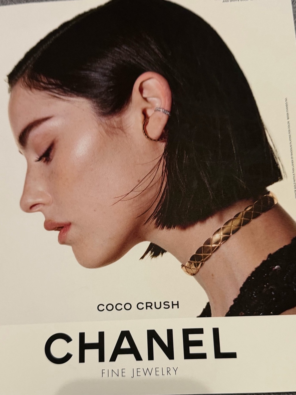Black & White 'Coco Crush' Fashion magazine new